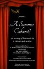 Summer Cabaret Concert 2025